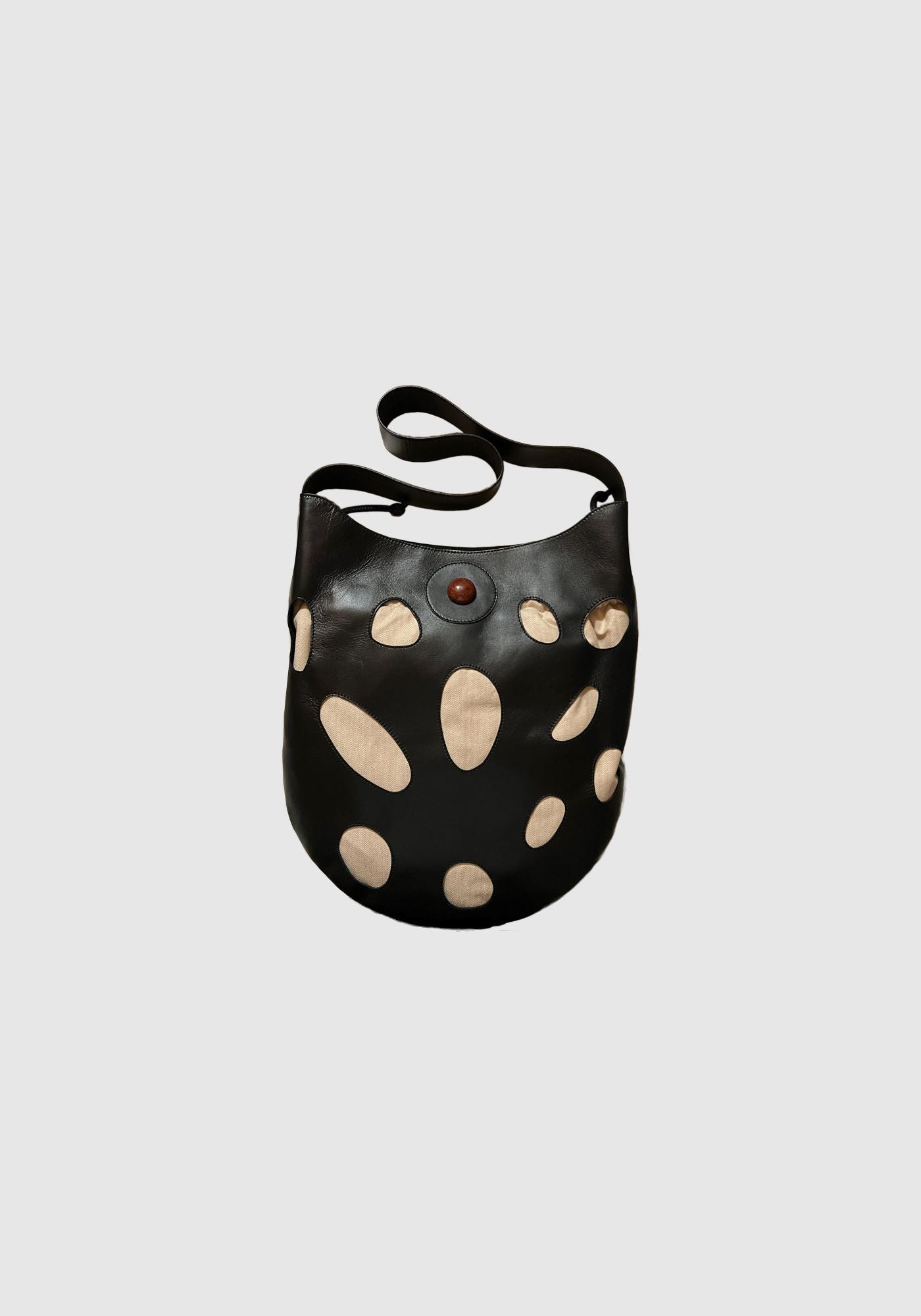 BUCHI HOBO BAG - Calfskin Leather / Suede