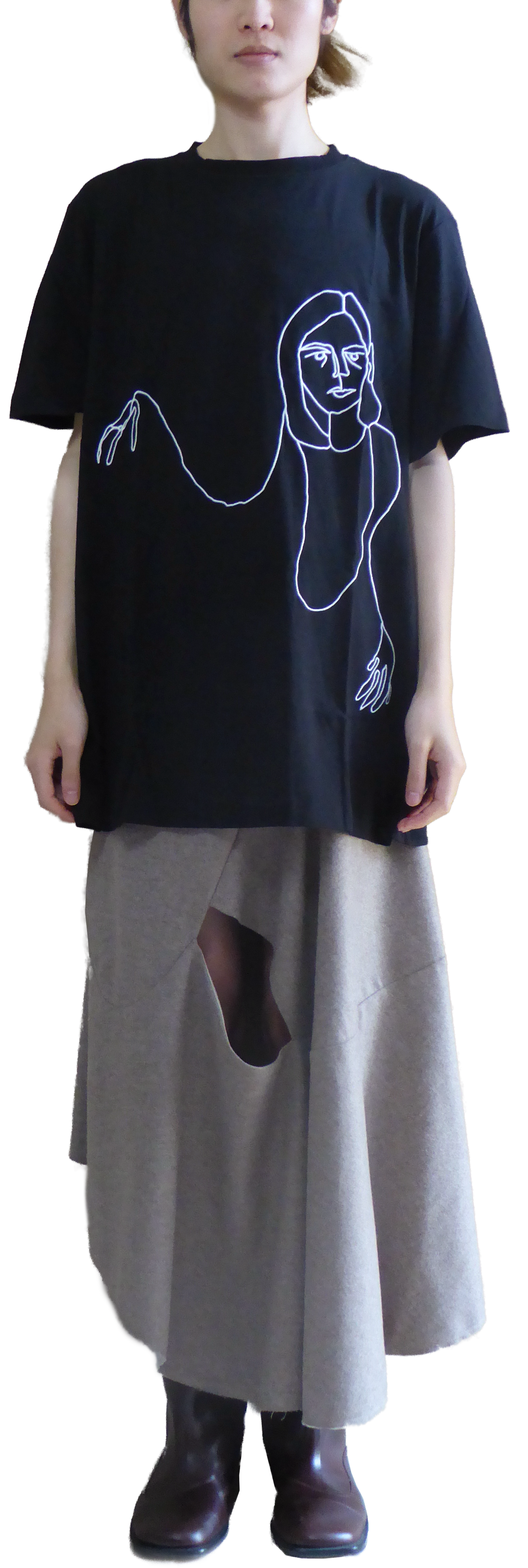 JOAN SHORT-SLEEVED TEE - COTTON JERSEY