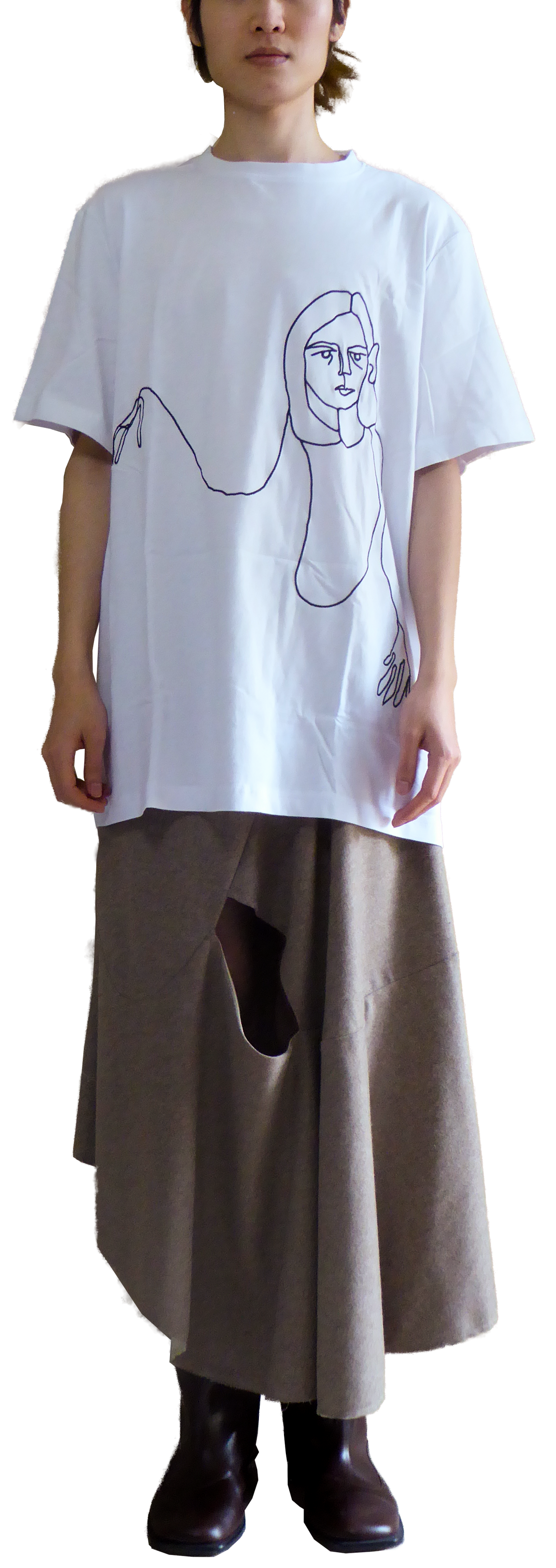 JOAN SHORT-SLEEVED TEE - COTTON JERSEY