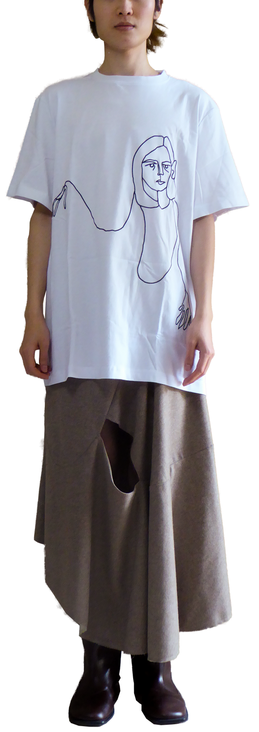 JOAN SHORT-SLEEVED TEE - COTTON JERSEY