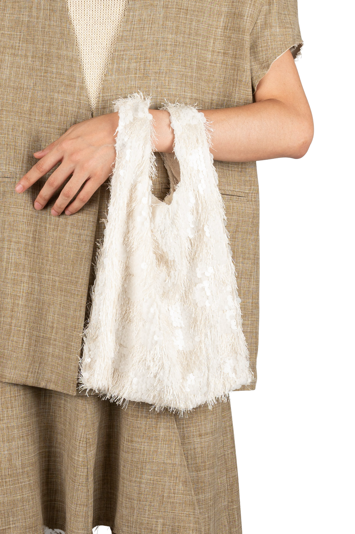 SHOPPING TOTE - PENDANT SEQUINS