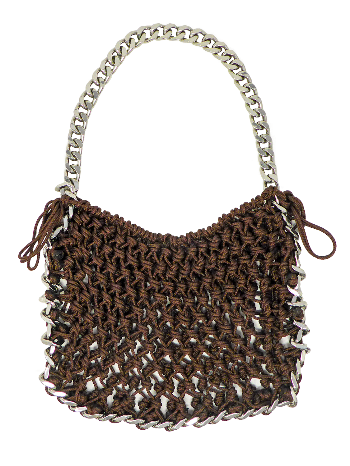 CATENA MINIBAG  - NYLON CORD, ALUMINIUM CHAIN