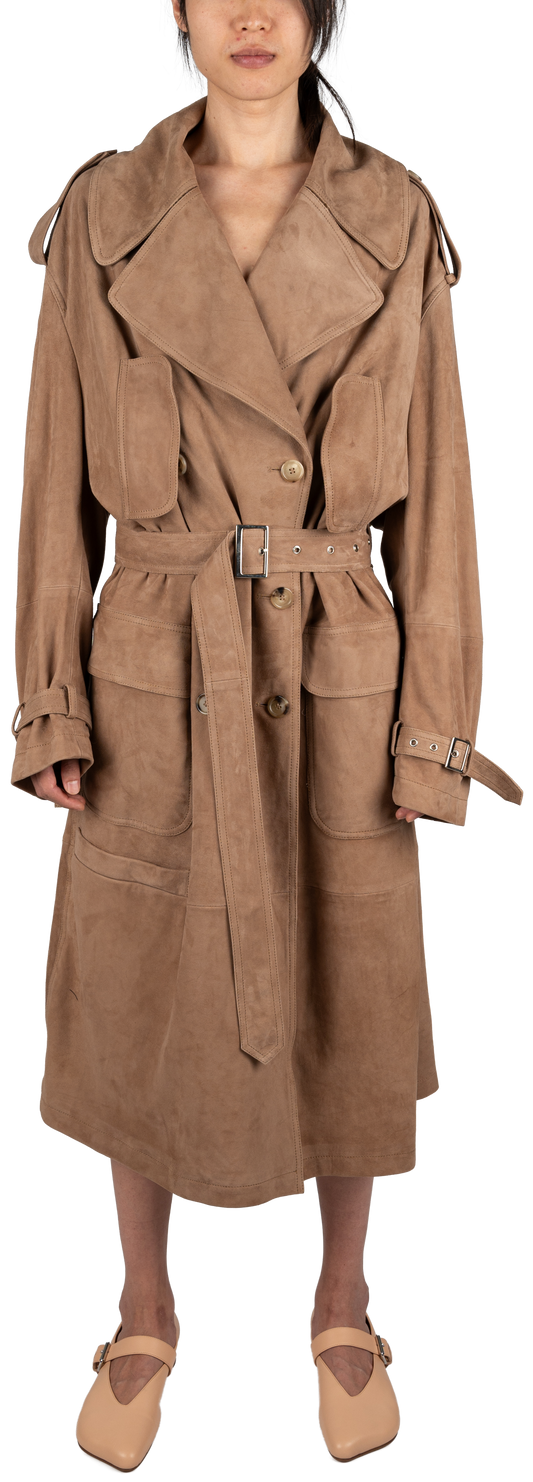 CAVO TRENCH - SUEDE