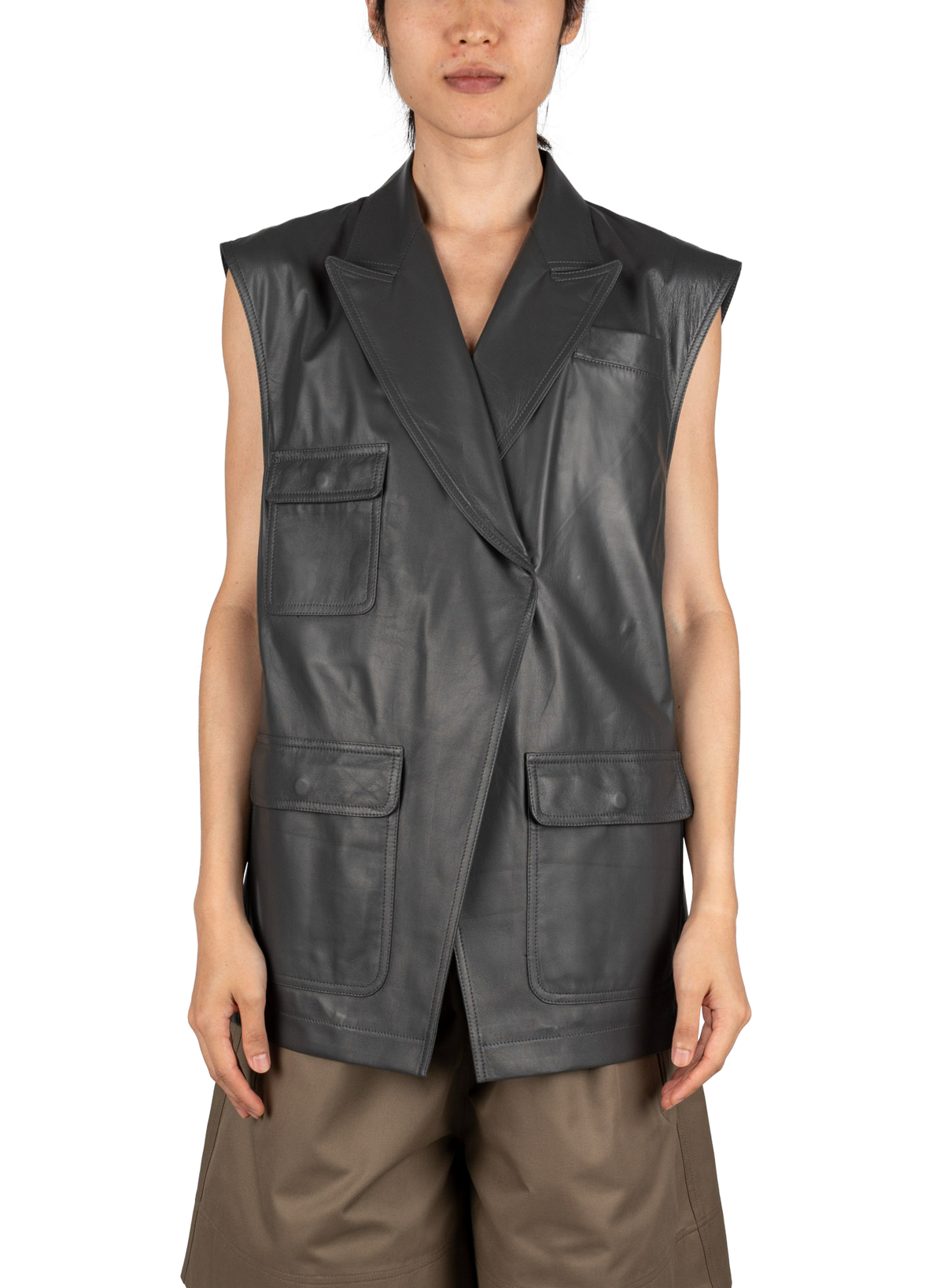 VOGATORE VEST - LEATHER