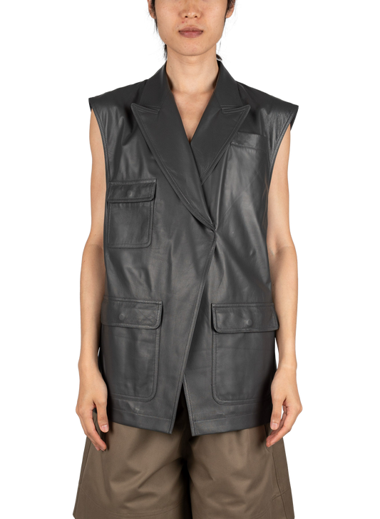 VOGATORE VEST - LEATHER
