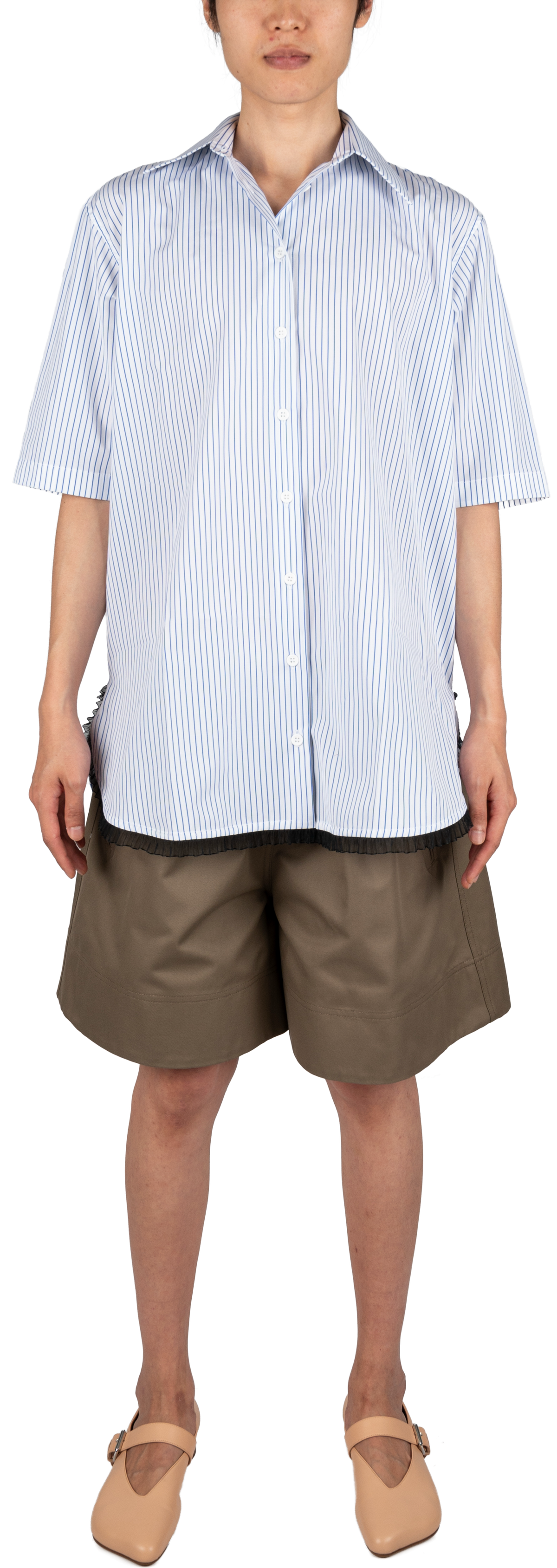 DOUGLAS SHORT-SLEEVED SHIRT - COTTON POPLIN
