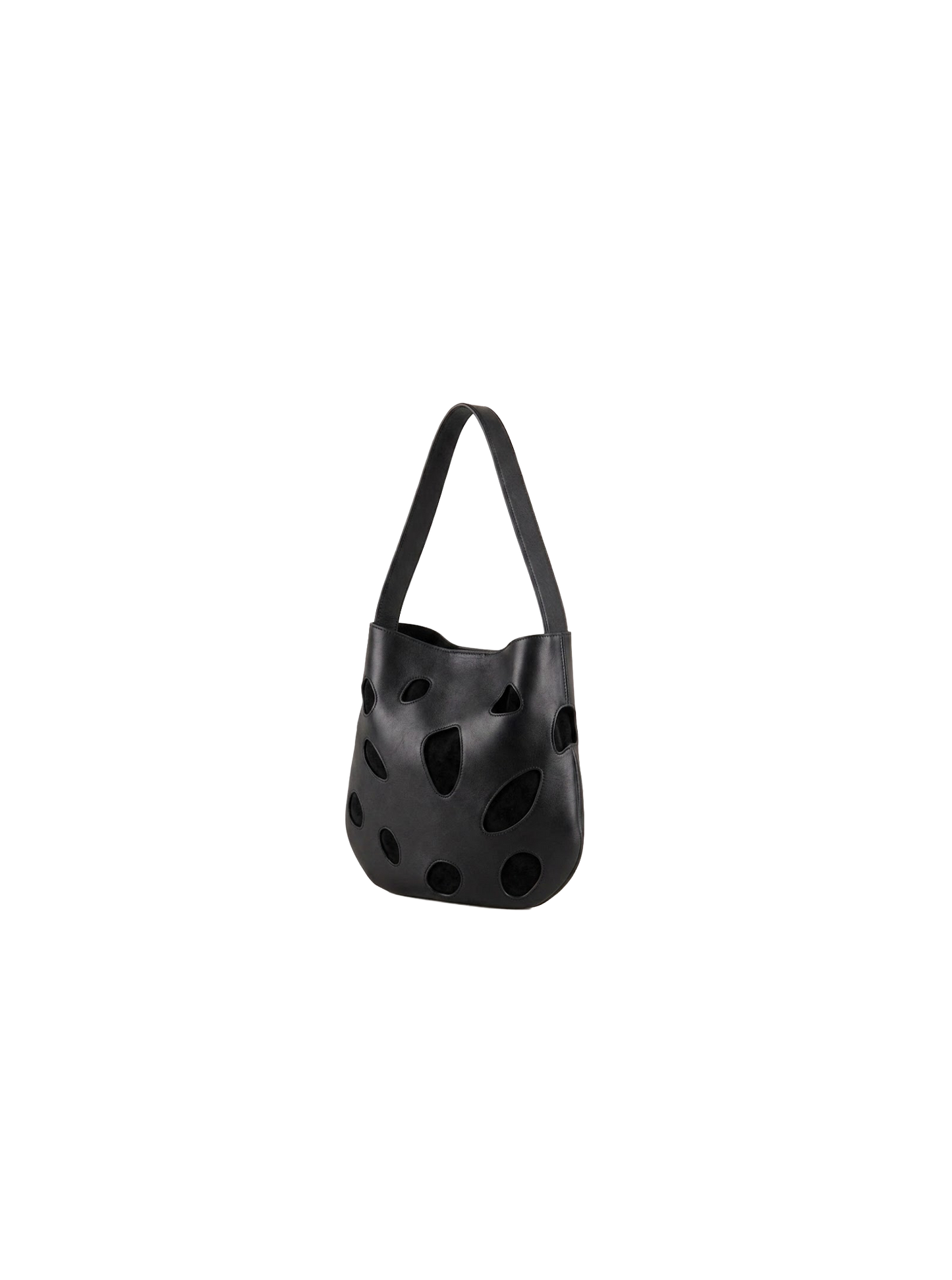 BUCHI HOBO BAG - Calfskin Leather / Suede