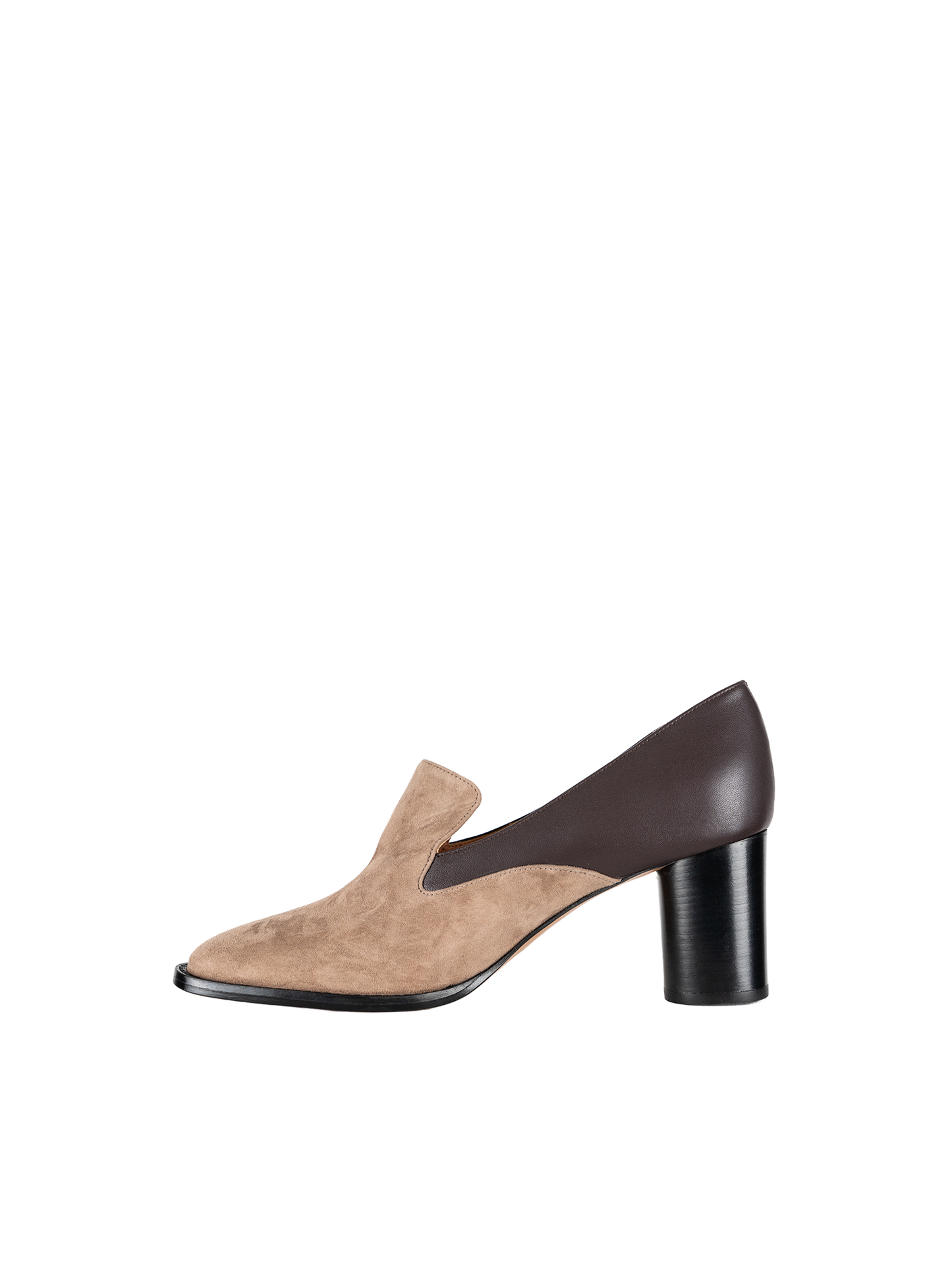 MERZ BLOCK HEELS - Calfskin / Suede Lambskin