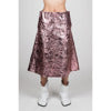 TEGOLA SKIRT - Metallic Leather