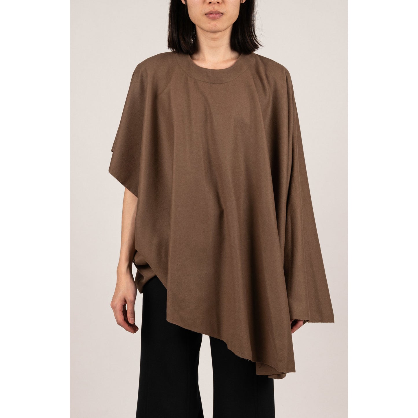 GRADINI CAPE - Wool Flannel
