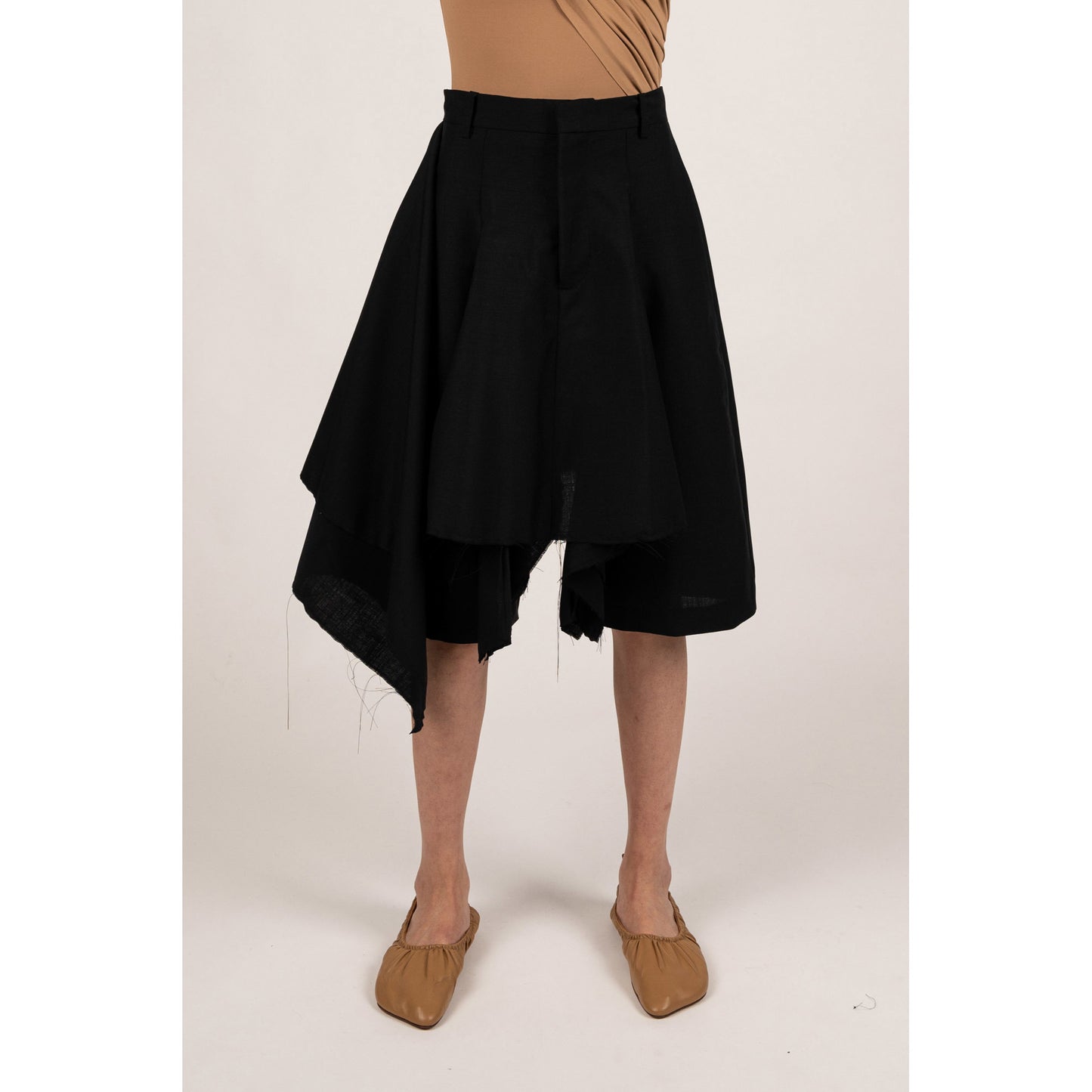 NAVE SKIRTSHORT - Kid Mohair Tailoring Wool