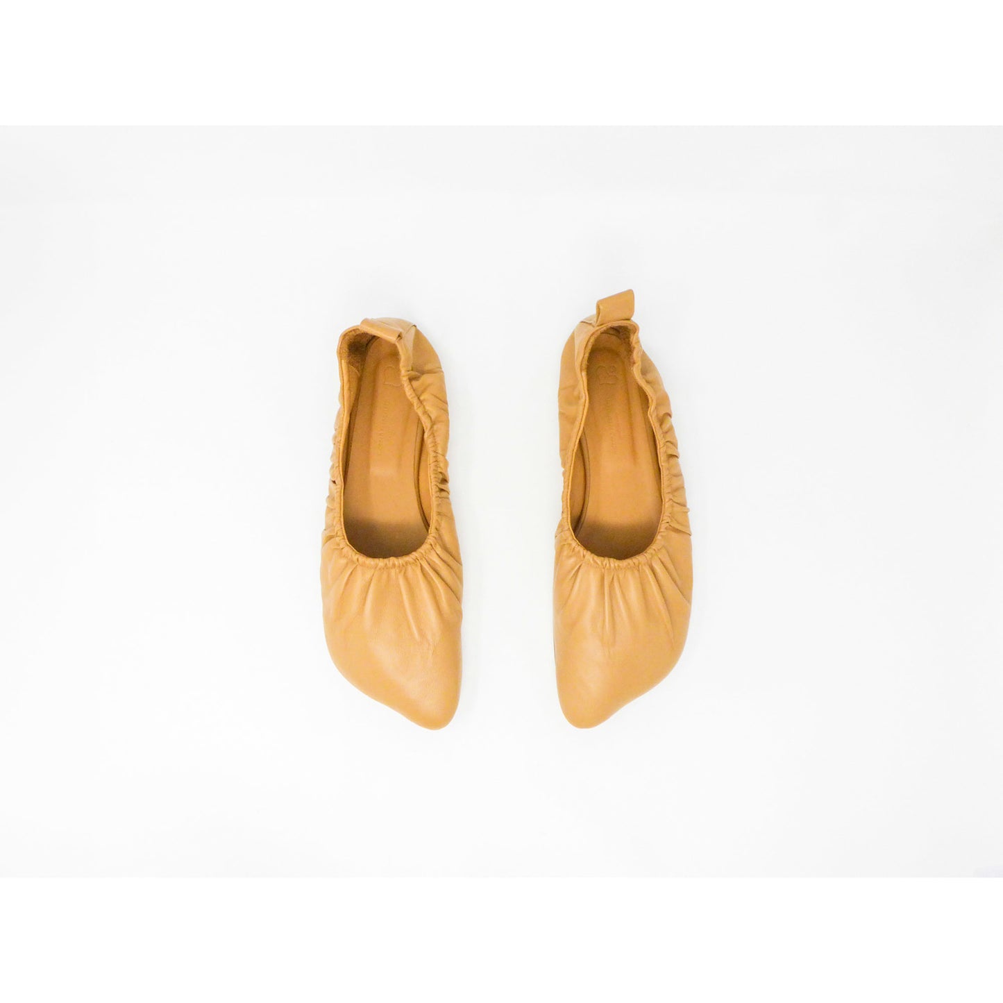 OBLIQUA SOFT BALLERINAS - Nappa Leather