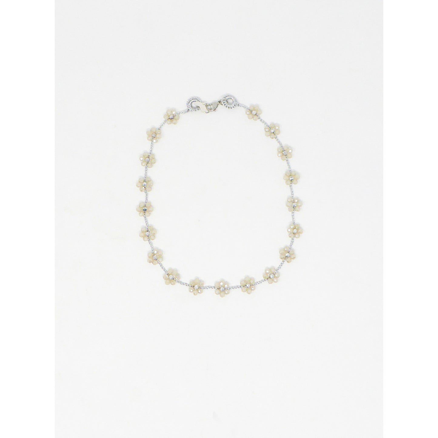 MARGHERITA NECKLACE - Lurex, Sterling Silver